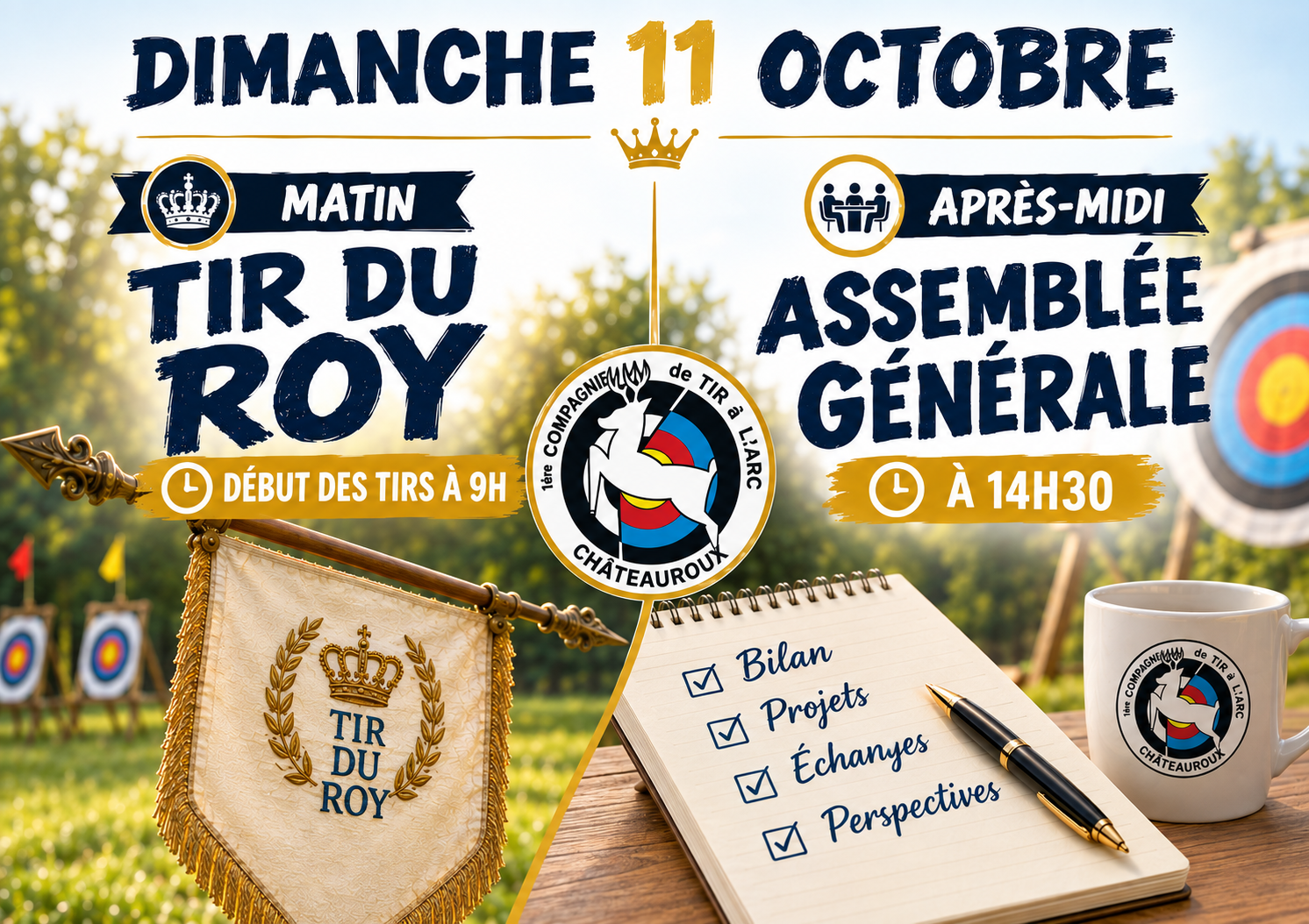 5 sept. 2026 - Tir du Roy et Assemblée Générale