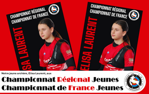 14 fev. 2025 - Elisa au Championnat Régional et Championnat de France Jeunes