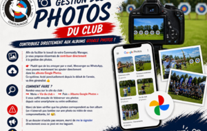 3 mai 2026 - Gestion des photos du club