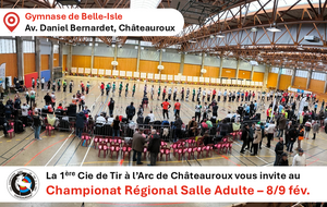 Championnat Régional Salle Adultes Châteauroux