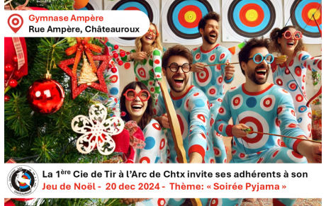 13 nov. 2024 - Invitation des adhérents au Jeu de Noël