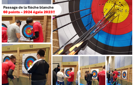 20 nov. 2024 - Passage de la flèche blanche, les 60 points atteints