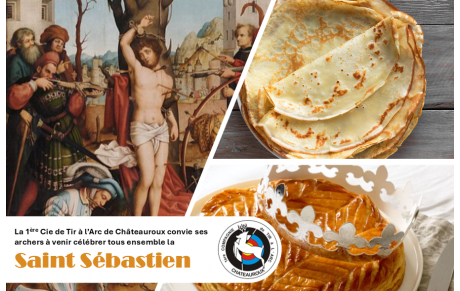 2 janv. 2025 - Invitation à célébrer la Saint-Sébastien