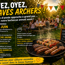 22 juin 2026 - Barbecue de fin d’École de Tir