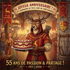 🎉 55 ANS DE PASSION ET DE PARTAGE ! 🏹✨